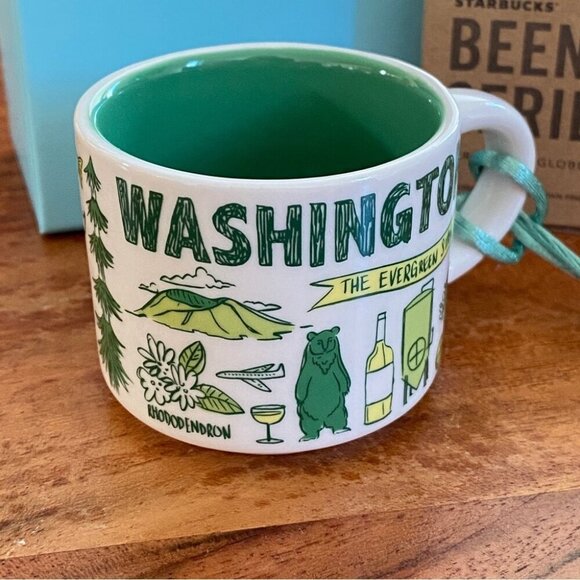 NWOT Starbucks Washington Been There Series Collectible Ornament 2023 - Picture 15 of 15